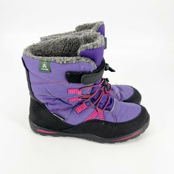 Kamik Jace Winter Snow Boots Youth Size 